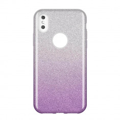 Husa Huawei Y7 2019, Huawei Y7 Prime 2019, Glitter / Sclipici, Purple foto