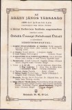 HST A1044 Invitație 1928 Arany Janos Tarsasag Deta Timiș Banat