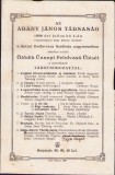 HST A1044 Invitație 1928 Arany Janos Tarsasag Deta Timiș Banat