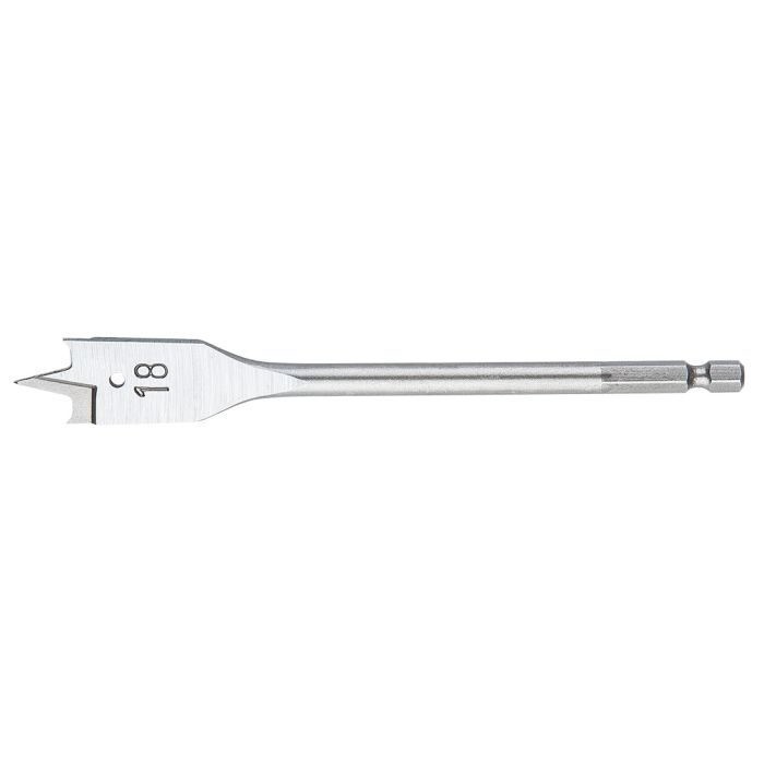 Burghiu lemn plat, 18 x 152 mm, GRAPHITE