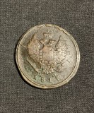 Moneda 2 copeici 1817 Rusia