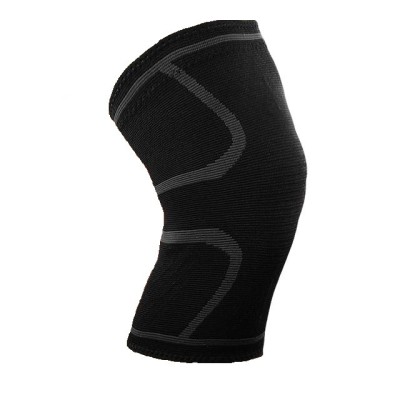 Protectie pentru genunchi REDQUIT&amp;reg;, material elastic, marimea XXL, neagra, universala foto