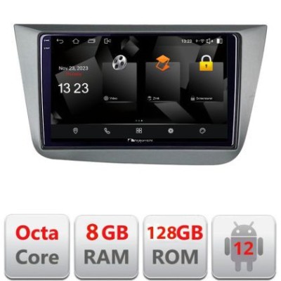 Navigatie Seat Leon 2005-2012 5960Pro-leon05 Android Octa Core Qualcomm 2K Qled 8+128 DTS DSP 360 4G Optical CarStore Technology foto