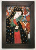 Planse cu Icoane romanesti pe sticla, Romanian Icons on glass, Dorel Zaica, 2014