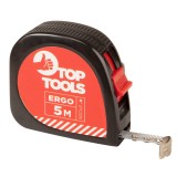 Ruleta din otel pentru uz casnic TOP TOOLS, 5 m x 16 mm