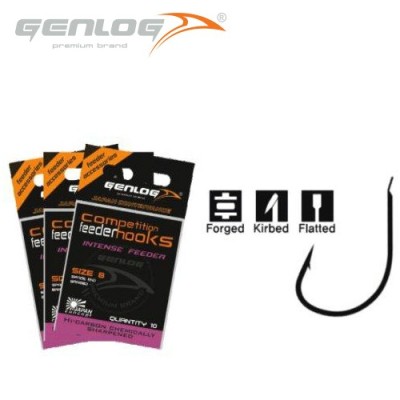 CARLIGE GENLOG COMPETITION FEEDER INTENSE NR 10 10 PCS foto