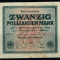 Germania 1923 - 20 miliarde marci, circulata