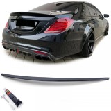 Spoiler sportiv posterior cu luciu negru cu ABE, potrivit pentru Mercedes S-Class W222 13-20 Performance AutoTuning