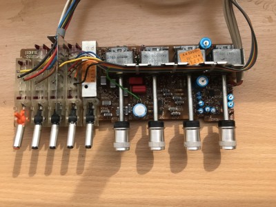 modul preamplificator corector ton grundig foto