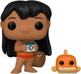 Figurina - Pop! Lilo &amp; Stitch: Lilo with Pudge | Funko