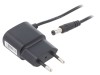 Alimentator POS 5V DC 0,5A 2,5W, mufa EU, tip conector 5,5/2,1mm, model POS05055A, Level VI