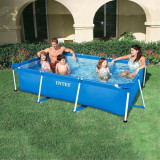 Piscina dreptunghiulara Intex, 260x160x65 cm, 2282 L, PVC, albastru