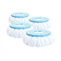 Set 4 Rezerve Microfibra 15.4-15.5cm pentru Mop cu Pedala GR420 Grunberg foto