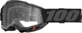 Ochelari cross/atv 100% Accuri 2 Black, lentila transparenta, culoare rama negru Cod Produs: MX_NEW 26013461PE