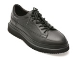 Pantofi sport EPICA negri, MU007A, din piele naturala