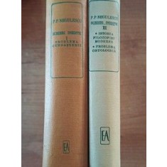 Scrieri inedite vol 1, 3- P. P. Negulescu