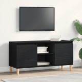 VidaXL Dulap TV cu picioare din lemn, stejar negru, 102x35x50 cm