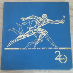 myh 112 - Clubul Dinamo Bucursti la 20 de ani de existenta - 1948 - 1968