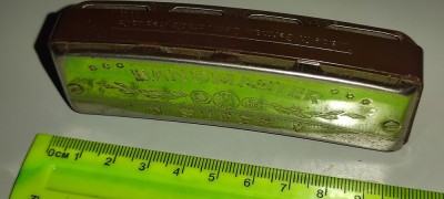 - Muzicuta impecabila de colectie - BANDMASTER SUPER - made in rdg 12 gauri foto
