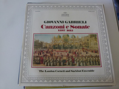 Canzoni e sonate - Giovanni Gabrieli foto