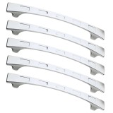 Cumpara ieftin Set 5 Manere pentru mobila, din metal, OZS-4020, lungime 127 mm, distanta gauri 96 mm, crom lucios