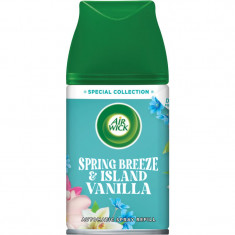 Air Wick Freshmatic Spring Breeze & Island Vanilla odorizant de camera rezervă 250 ml