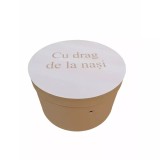 Cumpara ieftin Cutie Transport Trusou Botez, &quot;Cu drag de la nasi&quot; Bej - CTB18