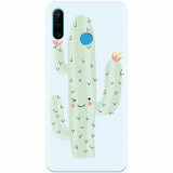 Husa silicon pentru Huawei P30 Lite, Cactus