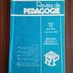 Revista de pedagogie Nr. 1/1986