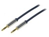 Cablu Audio Jack 3,5mm Stereo 30cm PVC, Logilink