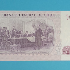 Chile 100 Pesos 1984 'Persoane Notabile' UNC serie: BA1989466