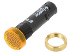 Lampă LED Control Galbenă 12V &Oslash;12mm IP40 Plastic