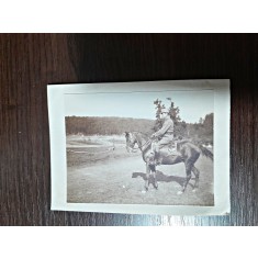 Fotografie perioada interbelica, militar cavalerie