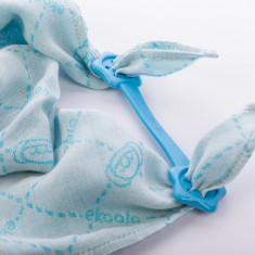 Set Swaddle si suport de prindere baveta eKoala blue