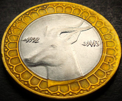 Moneda exotica - bimetal 50 DINARI - ALGERIA, anul 1992 * cod 4189 A foto