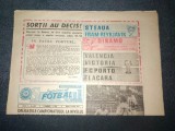 ZIARUL SPORTUL SUPLIMENT FOTBAL 14 IULIE 1989