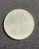 Moneda 1 coroana 1973 Suedia