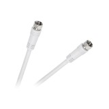 Cablu Coaxial 3C2V 1.8m cu Mufe F Tata-Tata - Conectare TV, Audio, Video