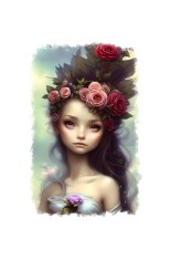Sticker decorativ, Zana, Verde, 85 cm, 6692ST foto