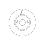 Set discuri frana Ssangyong Actyon Ii, Actyon Sports 1 (Qj), Korando (Ck), 2.0 xdi, 2.0 Xdi 4x4, 2.0 Xdi 4WD, 2.0, 2.0 4WD, 2.0 e-XDi, 2.0 e-XDi 4WD,, Trw