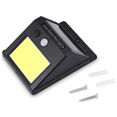 Lampa 48COB LED Incarcare Solara cu Senzor Miscare si Lumina, On/Off foto