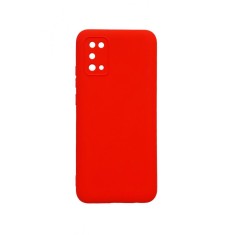 Husa telefon compatibila cu Samsung Galaxy A02s, Rosu, Cu interior de catifea, 169HT