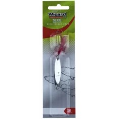 Lingurita Oscilanta Wizard Slice Spoon, Argintiu - Rosu, 10g foto
