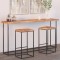 vidaXL Blat masă 160x40x2,5 cm dreptunghiular lemn acacia margine vie 370616
