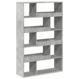 Cumpara ieftin Biblioteca, gri beton, 100x33x156,5 cm, lemn prelucrat
