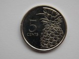 5 CENTS 2015 BAHAMAS, America Centrala si de Sud