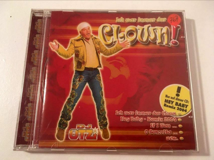 *CD muzica: DJ &Ouml;tzi &lrm;&ndash; Ich War Immer Der Clown!