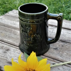 ZM2684- Halba ceramica-- vintage- Viking by Berit Ternell- Upsala Ekeby- Suedia foto