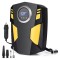Compresor auto digital 3 in 1, lumina LED, DC 12V, 120W, 35L min, Cablu de alimentare 3m, Oprire automata, Negru Galben