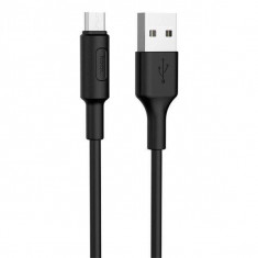 Cablu HOCO incarcare - sincronizare Micro USB 1 Metru Negru foto